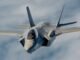 F Lightning II instructor pilots conduct aerial refueling