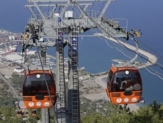 tunektepe teleferik bakima giriyor