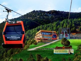 denizli teleferik yeniden acildi