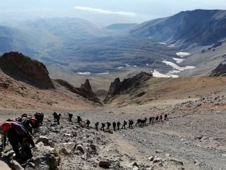 erciyes zirve tirmanislari basliyor