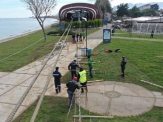 Boztepe Teleferik Hattinda Bakim Calismalari Devam Ediyor