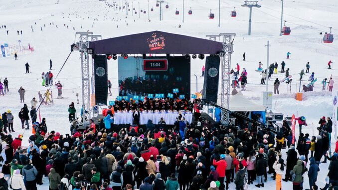 Erciyes'te 'Sucukla Patla' Yarışması Düzenlenecek Erciyes'te 'Sucukla Patla' Yarışması Düzenlenecek