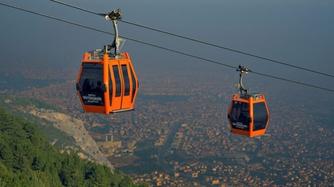 Denizli Teleferik Seferleri Mayista Basliyor Denizli Teleferik Seferleri Mayista Basliyor