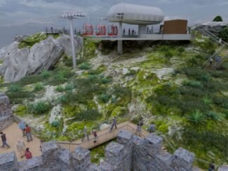 Afyonkarahisar Kalesi Teleferik Hatti te Hizmete Girecek