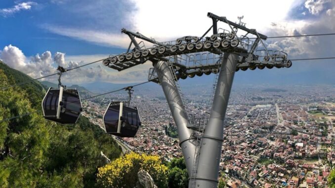 Antakya Habib I Neccar Dagi Teleferik Tesisi Yapimi Isi Antakya Habib I Neccar Dagi Teleferik Tesisi Yapimi Isi