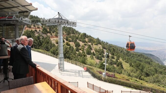 Bakan Yardimcisi Alpaslandan Denizli Teleferik ve Bagbasi Yaylasina Ovgu Bakan Yardimcisi Alpaslandan Denizli Teleferik ve Bagbasi Yaylasina Ovgu