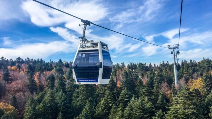 Uludag Teleferik Seferleri Siddetli Ruzgardan Durduruldu Uludag Teleferik Seferleri Siddetli Ruzgardan Durduruldu