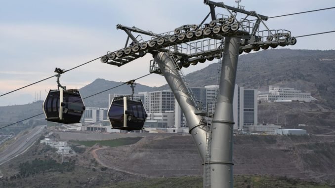 Bayrakli Sehir Hastanesine Teleferik Hatti Yapilacak Bayrakli Sehir Hastanesine Teleferik Hatti Yapilacak