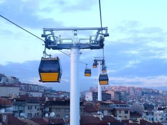 Yenimahalle Sentepe Teleferik Seferlerine Ruzgar Engeli