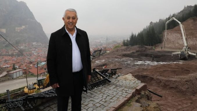 Afyonkarahisar Kalesi Teleferik Projesi Hizla Ilerliyor Afyonkarahisar Kalesi Teleferik Projesi Hizla Ilerliyor