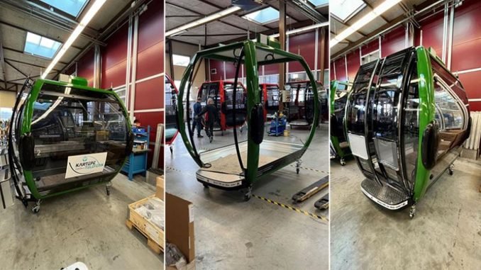 Kartepe Teleferiğin Panoramik Kabinlerinin Üretimine Başlandı Kartepe Teleferiğin Panoramik Kabinlerinin Üretimine Başlandı