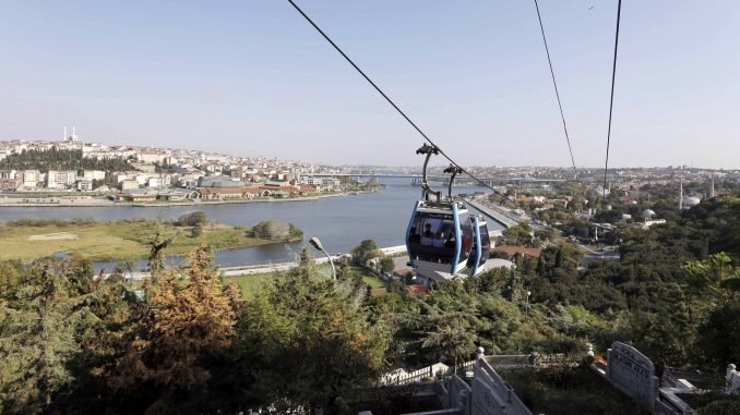 Eyüp Piyer Loti Teleferik Yaz Tarifesine Geçiyor Eyüp Piyer Loti Teleferik Yaz Tarifesine Geçiyor