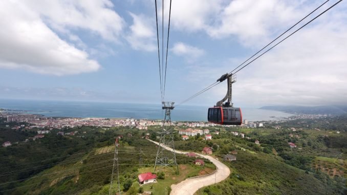 Beşikdüzü Teleferik Trabzon Turizmine Çeşitlilik Katacak Beşikdüzü Teleferik Trabzon Turizmine Çeşitlilik Katacak