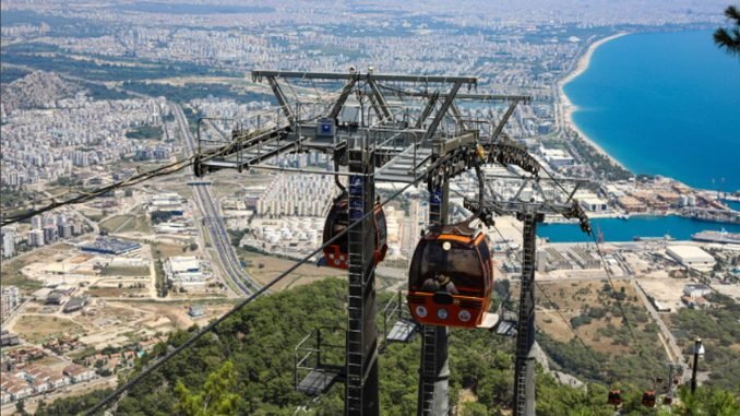 Tünektepe Teleferik Yerli ve Yabancıların Gözdesi Tünektepe Teleferik Yerli ve Yabancıların Gözdesi