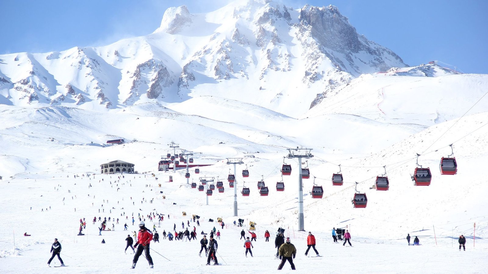 Erciyes Kayak Merkezi İngiltere Basınına Konu Oldu