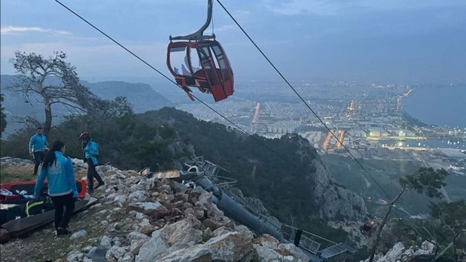 Antalya’daki Teleferik Kazasında 5 Kişi Tutuklandı