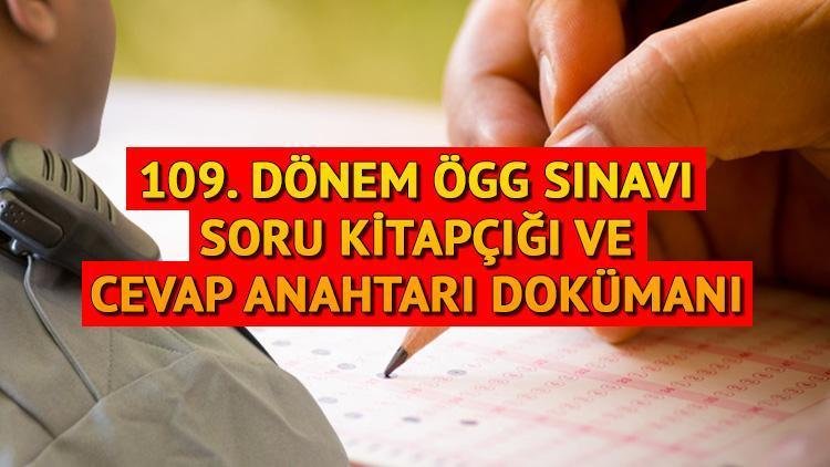 ÖGG Soru Kitapçığı ve Cevap Anahtarı Nasıl Görüntülenir?