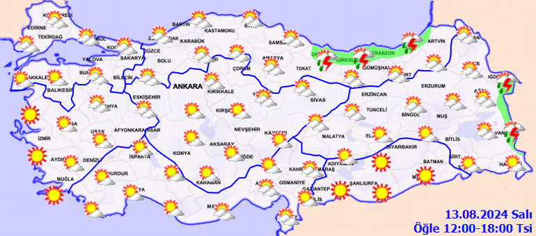 Hava Durumu Tahminleri: Türkiye'de Beklenen Hava Koşulları