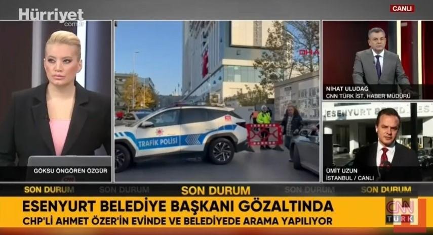 Esenyurt Belediye Başkanı Ahmet Özer'in Gözaltına Alınması
