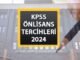 KPSS Önlisans Tercih Süreci ve Atama Puanları - TeleferikHaber