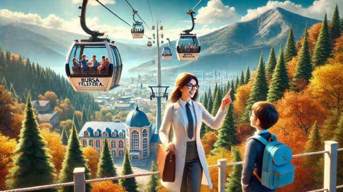 Bursa Teleferik’ten Öğretmen ve Öğrenciye 1 Hafta Ücretsiz Hizmet
