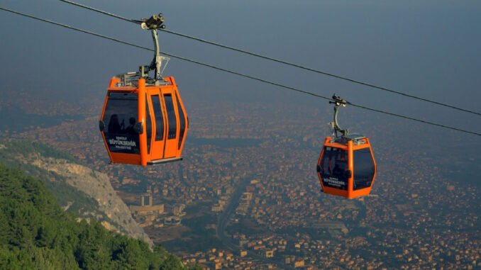 Denizli Teleferik'te Bakım Çalışmaları Uzun Sürecek