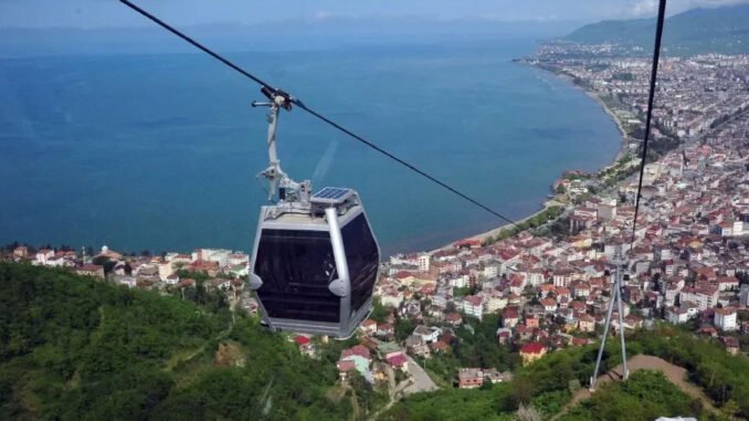 Ordu Teleferik Hattı Bakım İçin Kapanıyor