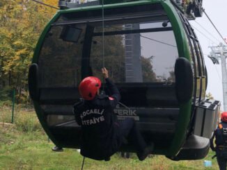 Kartepe Teleferik’te Gerçeği Aratmayan Acil Durum Tatbikatı - TeleferikHaber