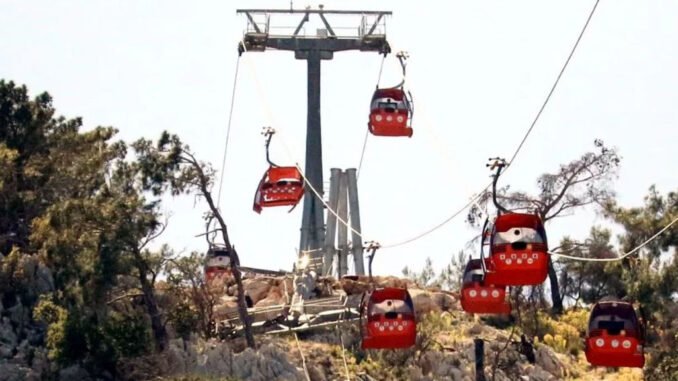 Antalya Tünektepe Teleferik Hattı Sökülüyor! - TeleferikHaber